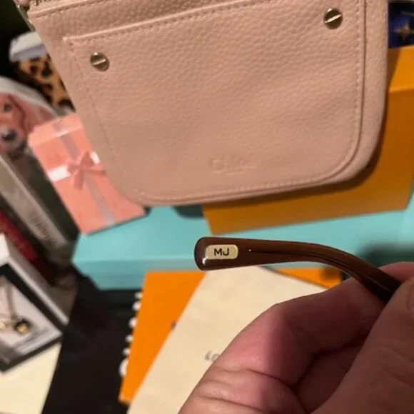 Marc Jacobs Gradient Sunglasses Brown EUC - Picture 5 of 5